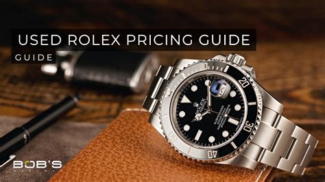 used rolex pricing|used rolex price guide.